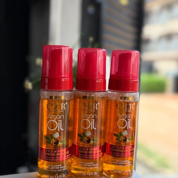 Creme of Nature Argan Oil Style & Shine Foaming Mousse