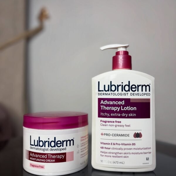 Lubriderm Advanced Therapy Lotion and Therapy Moisturizing Cream