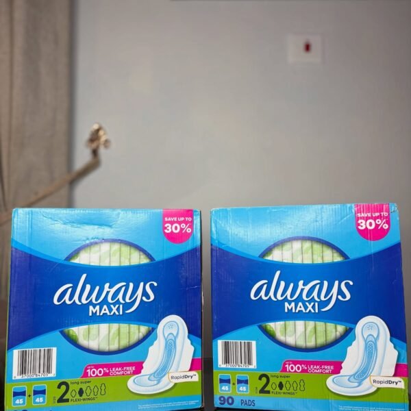 90 pcs Always Maxi pads