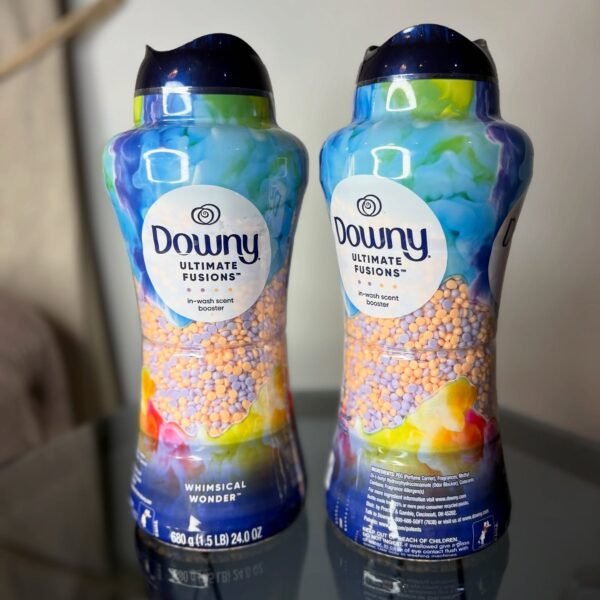 Downy Ultimate Fusions In-Wash Scent Booster in the "Whimsical Wonder" scent.