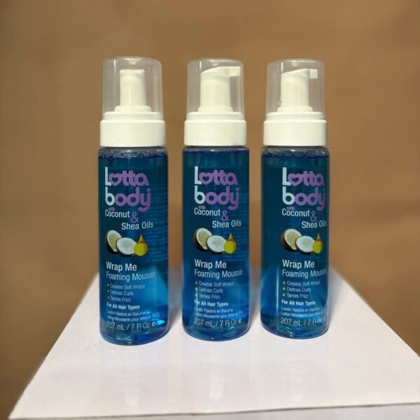 Lotta Body Coconut & Shea Oils: Wrap Me Foaming Mousse