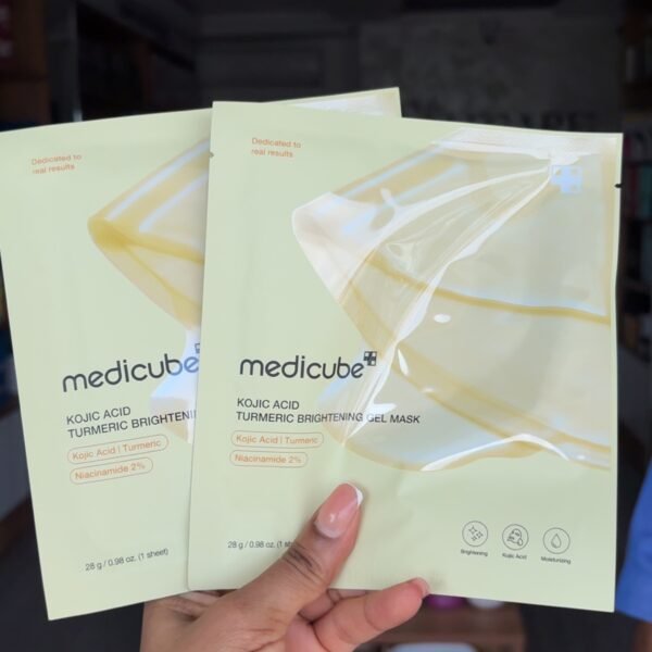 MEDICUBE Kojic Acid Turmeric Brightening Gel Mask