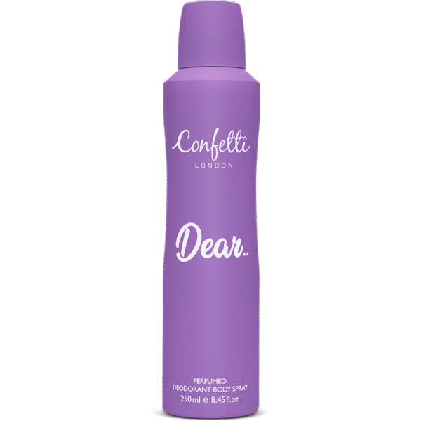 Confetti London "Dear" Perfumed Deodorant Body Spray