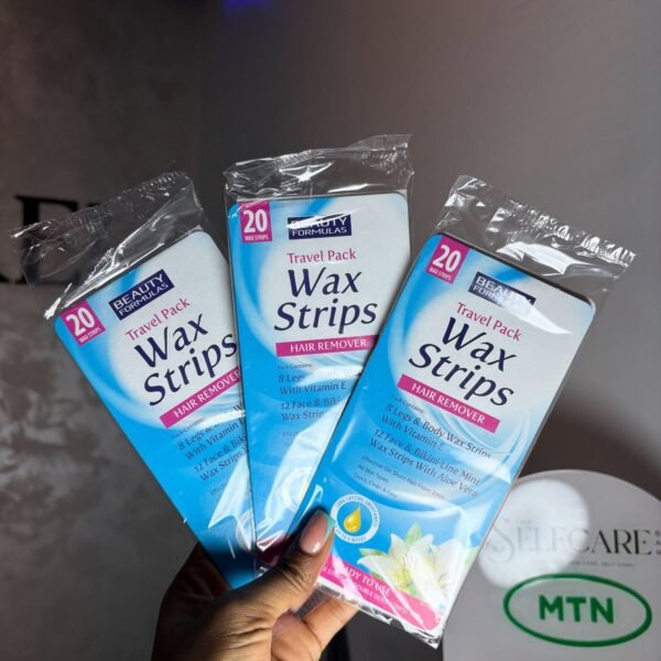 Beauty Formulas Travel Pack Wax Strips