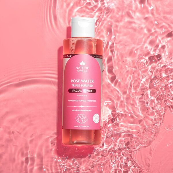 Nature Spell Rose Water Triple-Purified Facial Toner