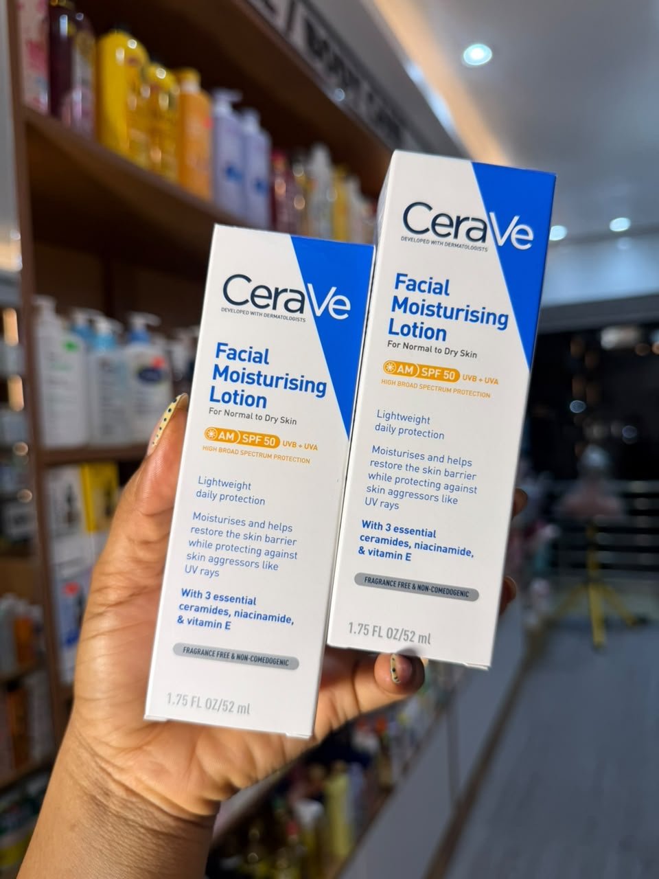 2851e54f-a82e-4bbd-b88b-6901a3ee1322 Cerave facial moisturizing lotion. - Image 1